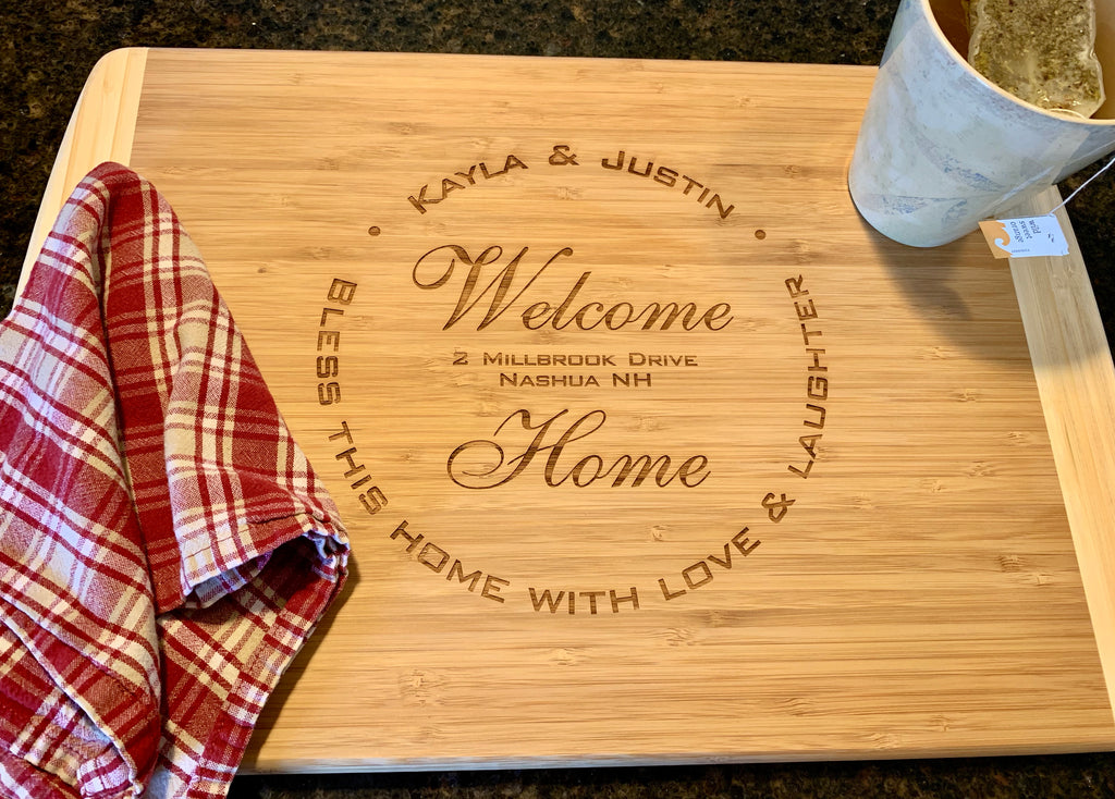 Welcome Home Cutting Board, Realtor Gift